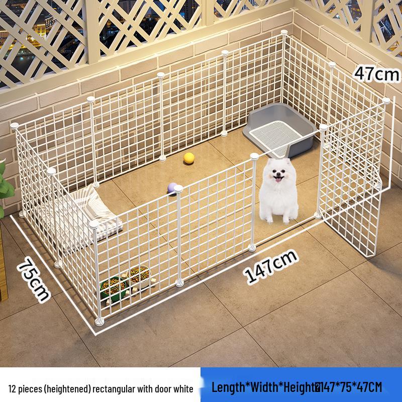 Pet Fence: Indoor Cage and Isolation Gate for Small To Medium Dogs and Cats