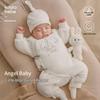 Kleine Engel Baby Katoenen Gewatteerde Romper
