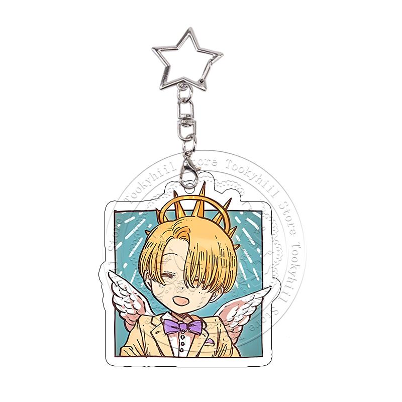 Heksenhoed Atelier Cartoon Acryl Sleutelhanger Kawaii Student Gagaga Qifrey Prachtige Sleutelhanger Karakters Hanger Verjaardagscadeau