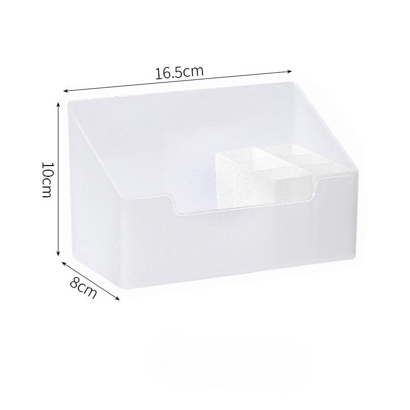 Cosmetics Storage Box Storage Shelf Desktop Lipstick Storage Box Storage Box Mirror Cabinet Storage Box Small Box