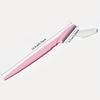 6PCSSafety Eyebrow Razor Straight Handle Anti-Scratch Men and Women Special Eyebrow Razor Beginner Eyebrow Shaving Razor