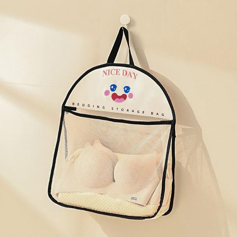 Large Capacity Storage Mesh Bag Storage Bag Reusable Vegetable Storage Net Bag Underwear Socks Storage Kitchen Hanging Mesh Bag