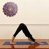 Mandala Yoga Room Night Light LED Multilayered Laser Cut Carved Elegant Purple