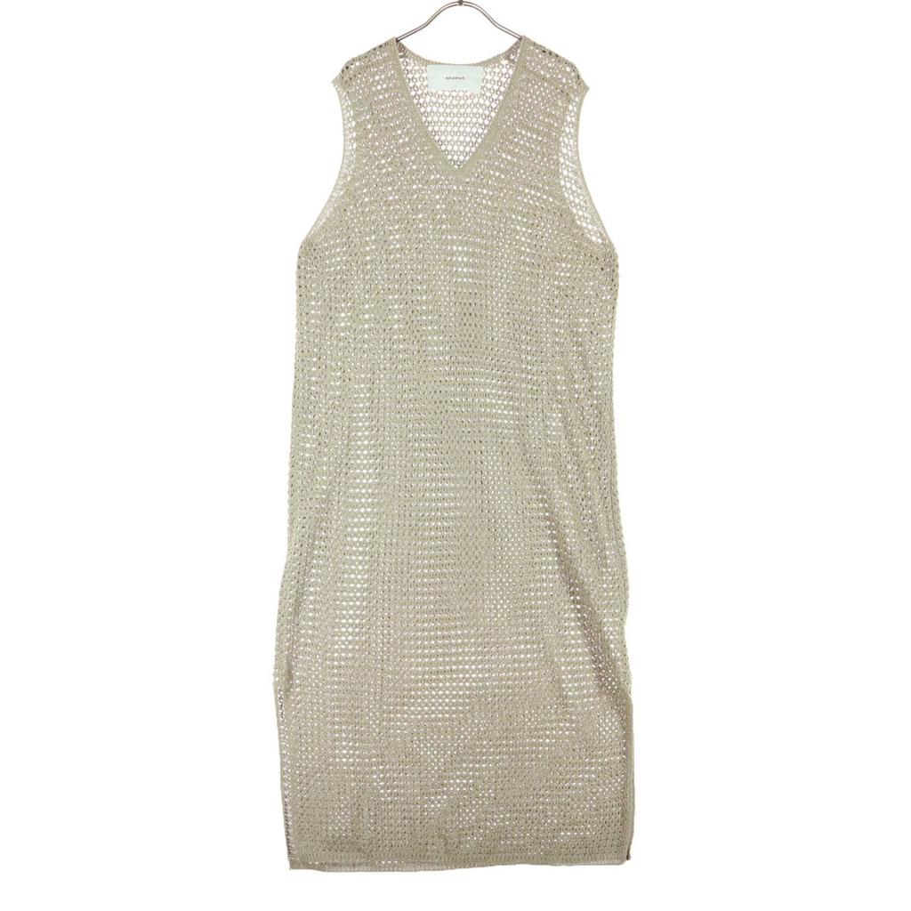 ADAWAS No sleeve Long dress F beige Women Used