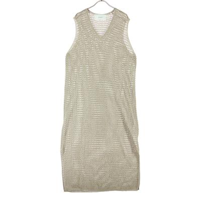 ADAWAS Αμάνικο Μακρύ φόρεμα F μπεζ Γυναικείο Μεταχειρισμένο