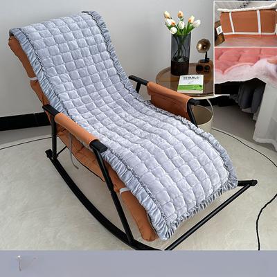 55x160cm Winter Thickened Foldable Rocking Long Chair Cushion for Garden Balcony Lounge Seating Sofa Tatami Mattress Home Decor