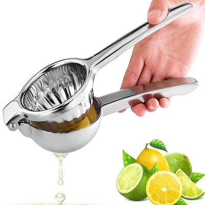 AIKARO Limon Sıkacağı Paslanmaz Çelik Manuel Narenciye Sıkacağı Pres El Meyve Sıkacağı Büyük Boy Limon Portakal Sıkma İçin