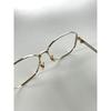 Used MARIO VALENTINO gold frame glasses NO.276