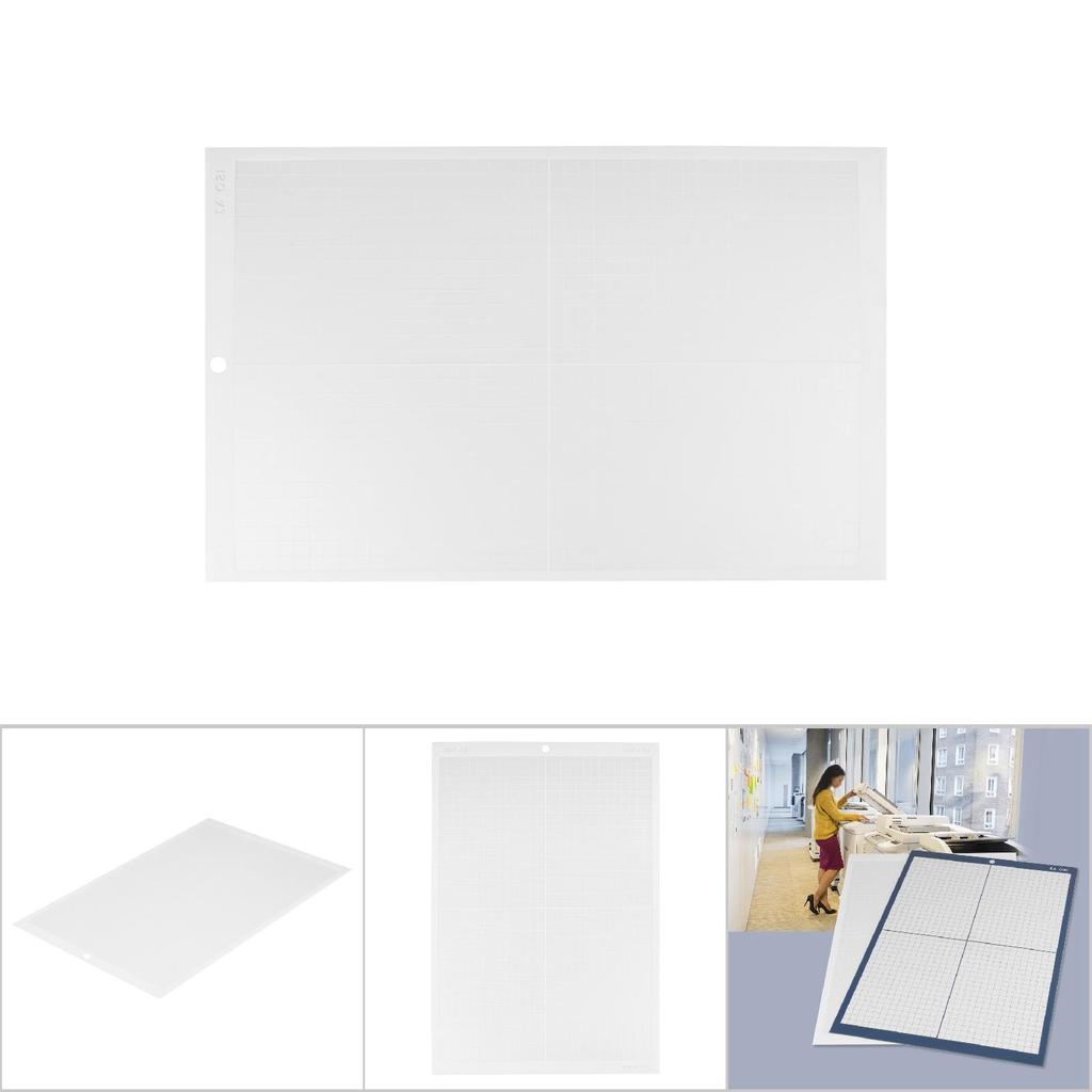 18" X 12" Non Slip Cutting Mat Cut Pad Board for Cutter Plotter White