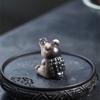 Exquisite Resin Tea Pet Elegant Tea Pet Sculpture Perfect for Tea Shops