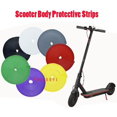 Bumper Protective Scooter Body Strips for Xiaomi Mijia M365 Electric Skateboard Car Scooter Parts Decorative Strip For M365