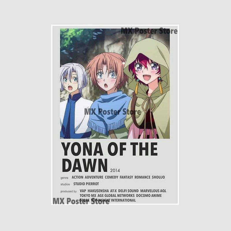 Demon Slayer White Paper Poster Classic Japan Anime Series Art Cartoon Painting Sticker for Home Bar Art Wall Decorative Mural