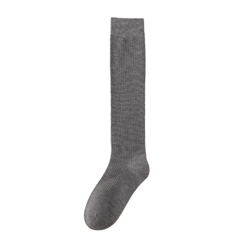 Wool Calf Socks for Women In Autumn and Winter, Thin, Soft and Comfortable Boneless Long Pile Socks