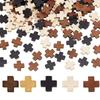 100PCS 15MM Cross Charms for Jewelry Making, Religious Cross Beads for Bracelets Necklaces, DIY Crafts