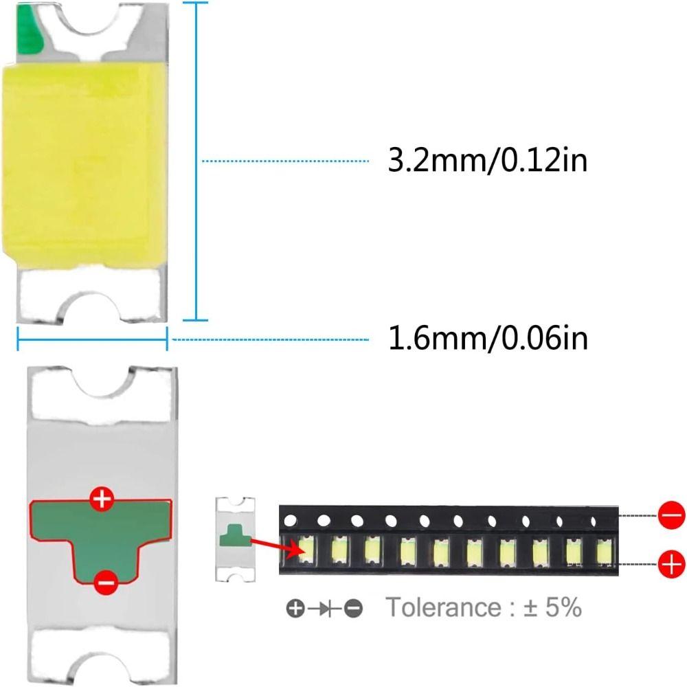 20pcs/50pcs Professional 0805/0603 SMD SMD LED Diode RGB Multi-Color SMT Lamp DIY LED Chip Electronic Projects