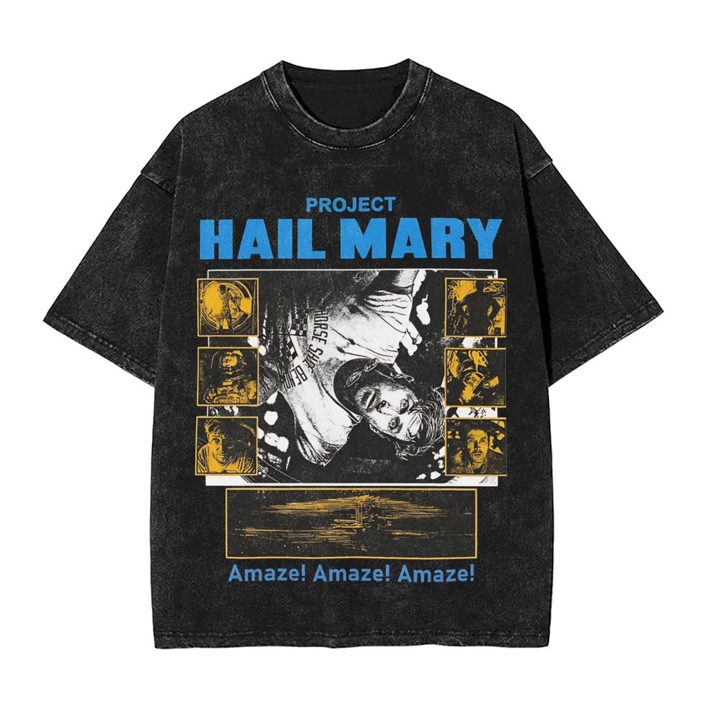 Get In Loser Were Going To Tau Ceti Rocky Phm Retro Project Hail Mary T Shirts Leisure O Neck Tshirts Cotton Plus Size Tops