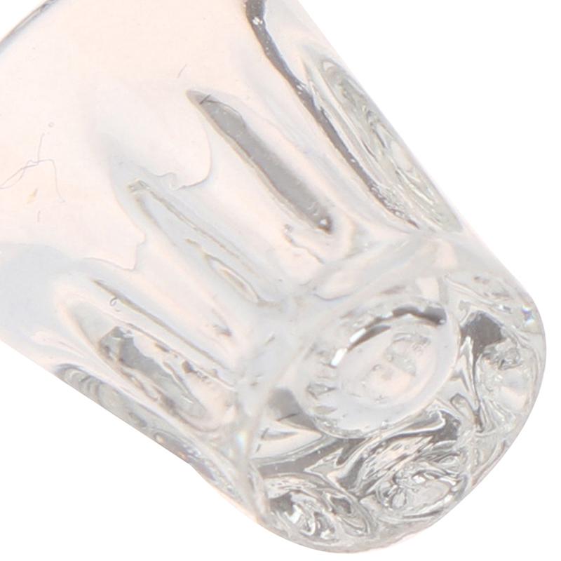 4Pcs/Set Dollhouse Miniature Accessories Mini Resin Transparent Cup Simulation Model