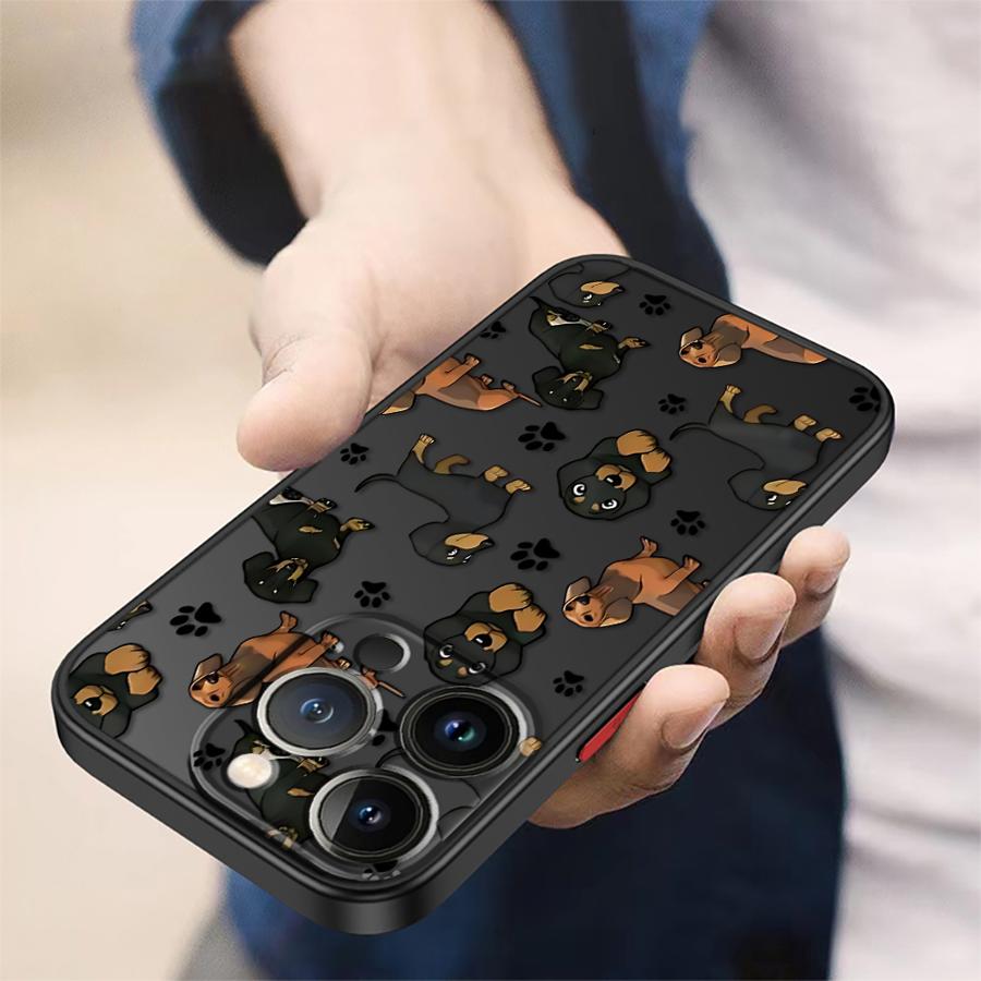 Interesting Dachshunds Case for iPhone 12 16e 15 Plus 11 17 16 Pro Max 17 Air XS 13 Mini 14 Back Phone Cover