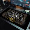 Wu Tang Clan Artwork Large Size Mouse Pad Large Gaming Table Cushion Nonslip Laptop Tablet Big Mousepad Xxl Mat Mini Pc Playmat With Lock Edge