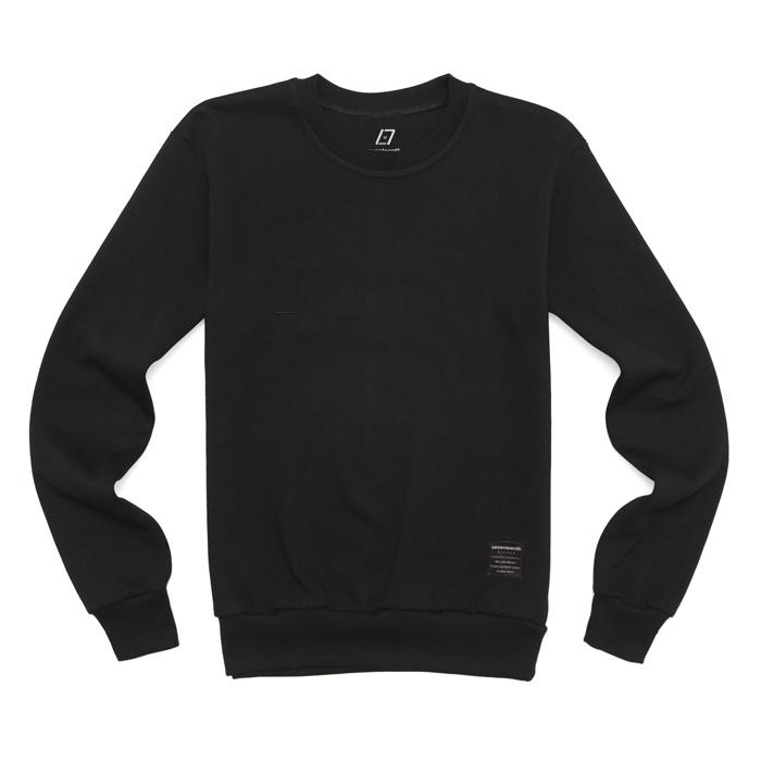 Свитшот Seventeen Plain Черный L