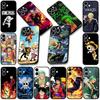 Soft Cover for Xiaomi Poco C75 C65 C71 C85 X7 X6 M6 M7 F7 F8 Ultra F6 Pro Coque Phone Case Luffy One Sanji Piece Roronoa Zoro
