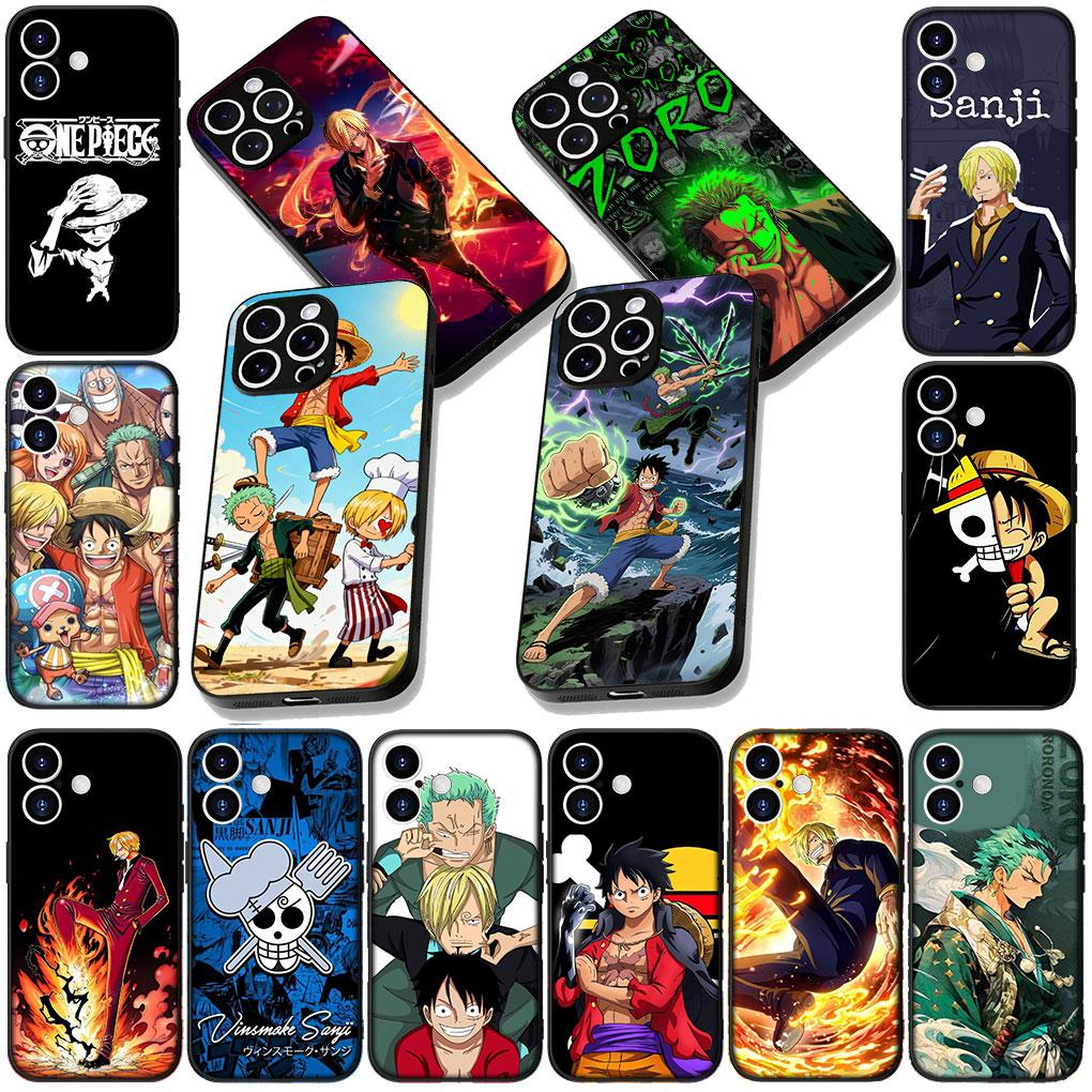 Soft Cover for Xiaomi Poco C75 C65 C71 C85 X7 X6 M6 M7 F7 F8 Ultra F6 Pro Coque Phone Case Luffy One Sanji Piece Roronoa Zoro