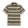 Women's Color-Block Stripe Polo Shirt