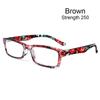 Fashion Elegant Portable Flowers Reading Glasses Eyeglasses Ultra Light Frame Eye Protection