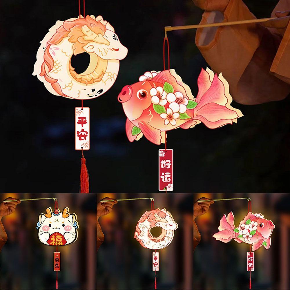 

Glowing Chinese Dragon Lantern Traditional New Year Portable Lantern Lantern Festival 1
