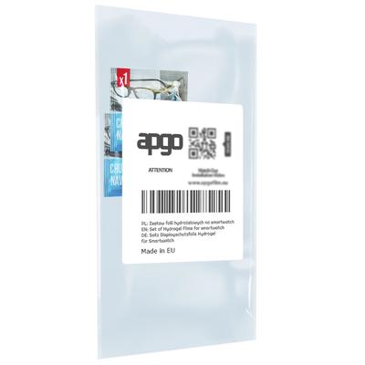 3x Apgo Hydrogel Screen Protector for with a Diameter of Ø 25, Hydrogel Film, with Positioning Layer Easy Installation