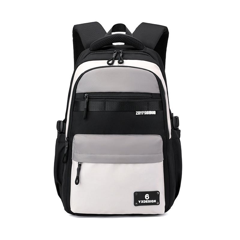 Sac à dos pour collège pour garçons Sac d'école étudiant Grande capacité Imperméable Sacs d'école pour adolescents Sac à dos de voyage pour ordinateur portable