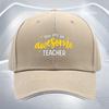 You Are An Awesome Teacher Baseball Cap Polyester Adjustable Sport Outdoor Hat