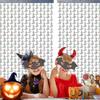 2M Halloween Laser Rain Silk Curtain DIY Happy Halloween Decoration Haunted House