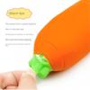 Memory Sand Carrot Pinch Toy Carrot Carrot Squeezing Toy Bunny   Children Toys