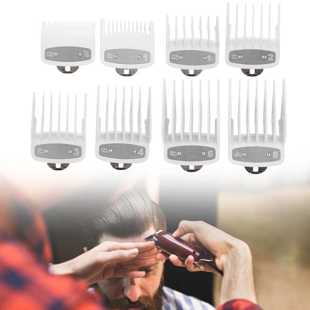 8pcs Haircut Positioning Comb Limit Comb Replacement Caliper for WAHL Hair Clipper