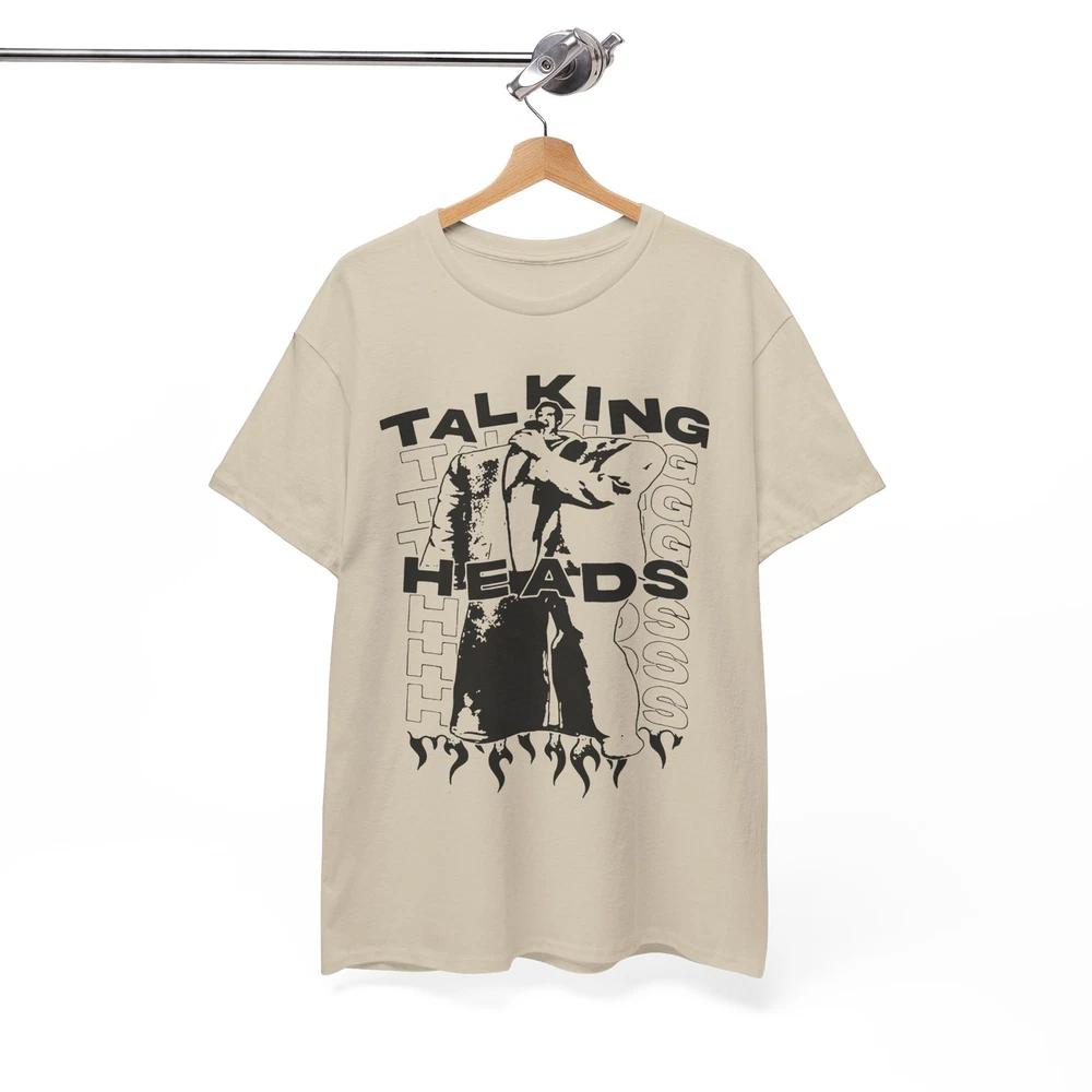 Talking Heads David Byrne Shirt,Retro 80s New wave Post-Punk Rock Unisex Shirt L
