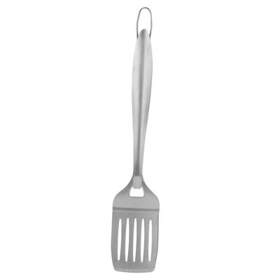 45cm Edelstahl Spatel Outdoor BBQ Spatel Antihaft Edelstahl Kochspatel mit Lon