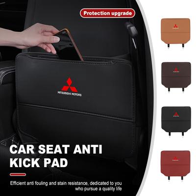 Car Seat Back Protector Cover Mud Dirt Anti Kick Mat Pad For Outlander Lancer L200 ASX Pajero Grandis Eclipse