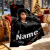 Custom Name Personalized Michael Jackson Print Blanket, Home Decor, Bedroom, Sofa, Camping, Couch, Gifts for Birthday Christmas