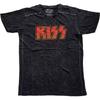 Kiss - Klassisk Logotyp - Band T-shirt (T-shirt)