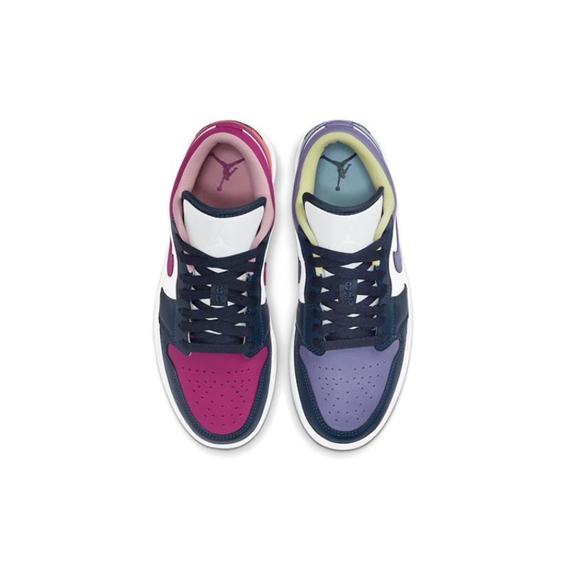 Air Jordan 1 Low Se 'Mismatched Lila Magenta' Damen Jordan DJ4342-400