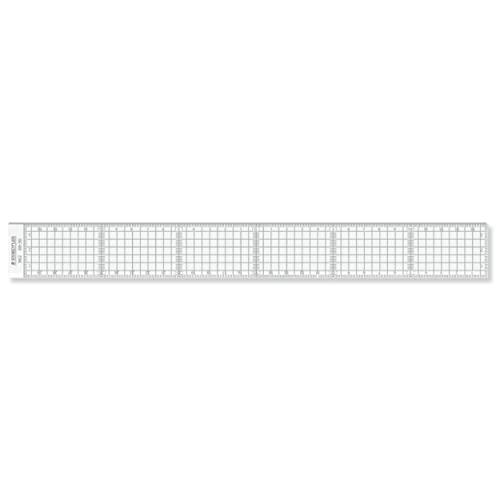 STAEDTLER Grid Ruler for Cutting, 30cm, 962 08-30