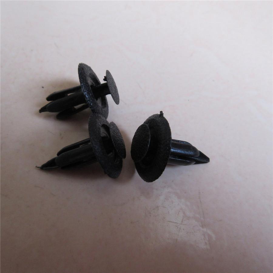 100Pcs Car Mixed Plastic Rivets Fastener Fender Bumper Push Pin Clips Universal