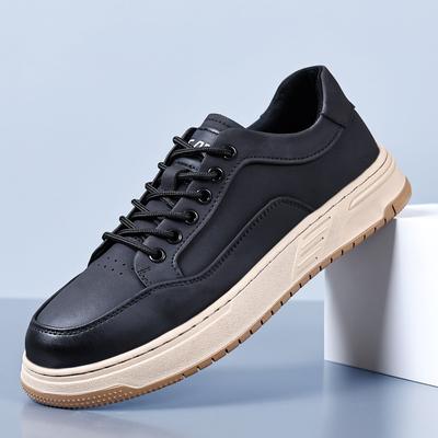 Modă Primăvară Toamnă Retro Piele Adidași Casual pentru Bărbați Designer Talpă Moale Pantofi cu Platformă pentru Exterior Bărbați Modă Designer Pantofi de Skate