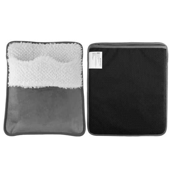 USB Foot Warmer Soft Plush Heating Pad with Detachable Inner Portable Washable Foot Heater for Home Office Use