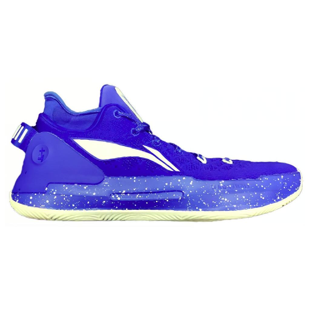 Li Ning Yu Shuai 13 Performance Anti-Slip Durable Lightweight Shock Absorption Low-Top Basketball Shoes Men sneaker Blue ABAP095-8