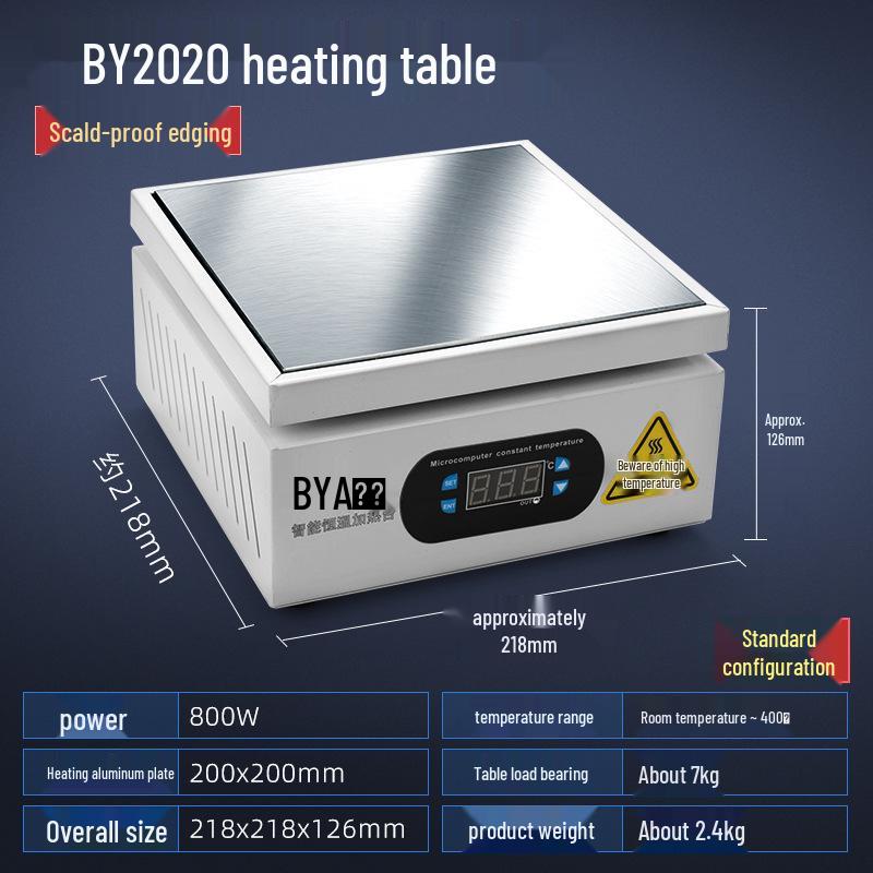 Bangyuan Cyfrowa Płyta Grzewcza z Regulacją Temperatury do Naprawy Telefonów z Wyświetlaczem LED