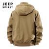 JEEP SPIRIT Men's Washed Padded Cotton Jacket
