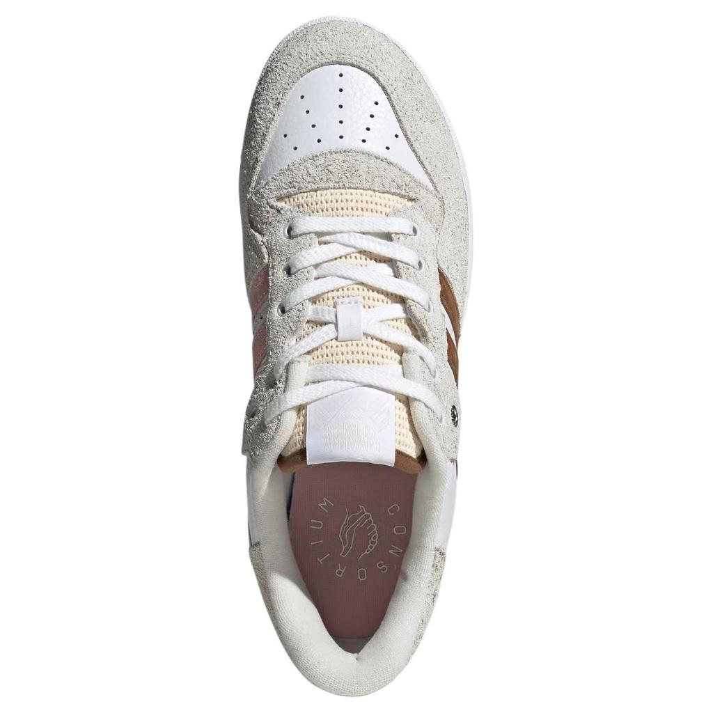 Adidas Solebox X Rivalry Low Consortium Neapolitan Men Sneakers White Cloud-White Wild-Brown ID2879
