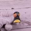 Galaxy and UFO Brooch Mysterious Cosmic Space Badge